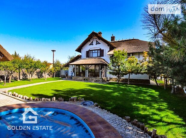 двухэтажный дом с камином, 285 кв. м, крупноблочный известняк. Продажа в Золотых ключах (Днепропетровская обл.) фото 1 двухэтажный дом с камином, 285 кв. м, крупноблочный известняк. Продажа в Золотых ключах (Днепропетровская обл.) фото 1