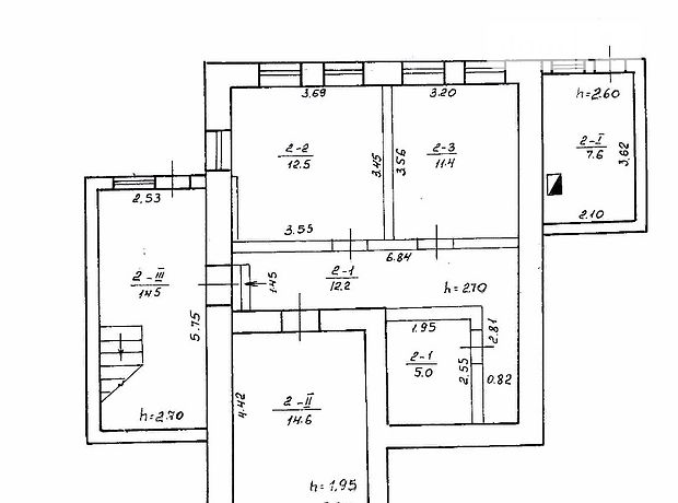 двухэтажный дом с мансардой, 162 кв. м, кирпич. Продажа в Днепре район Нагорка фото 1
