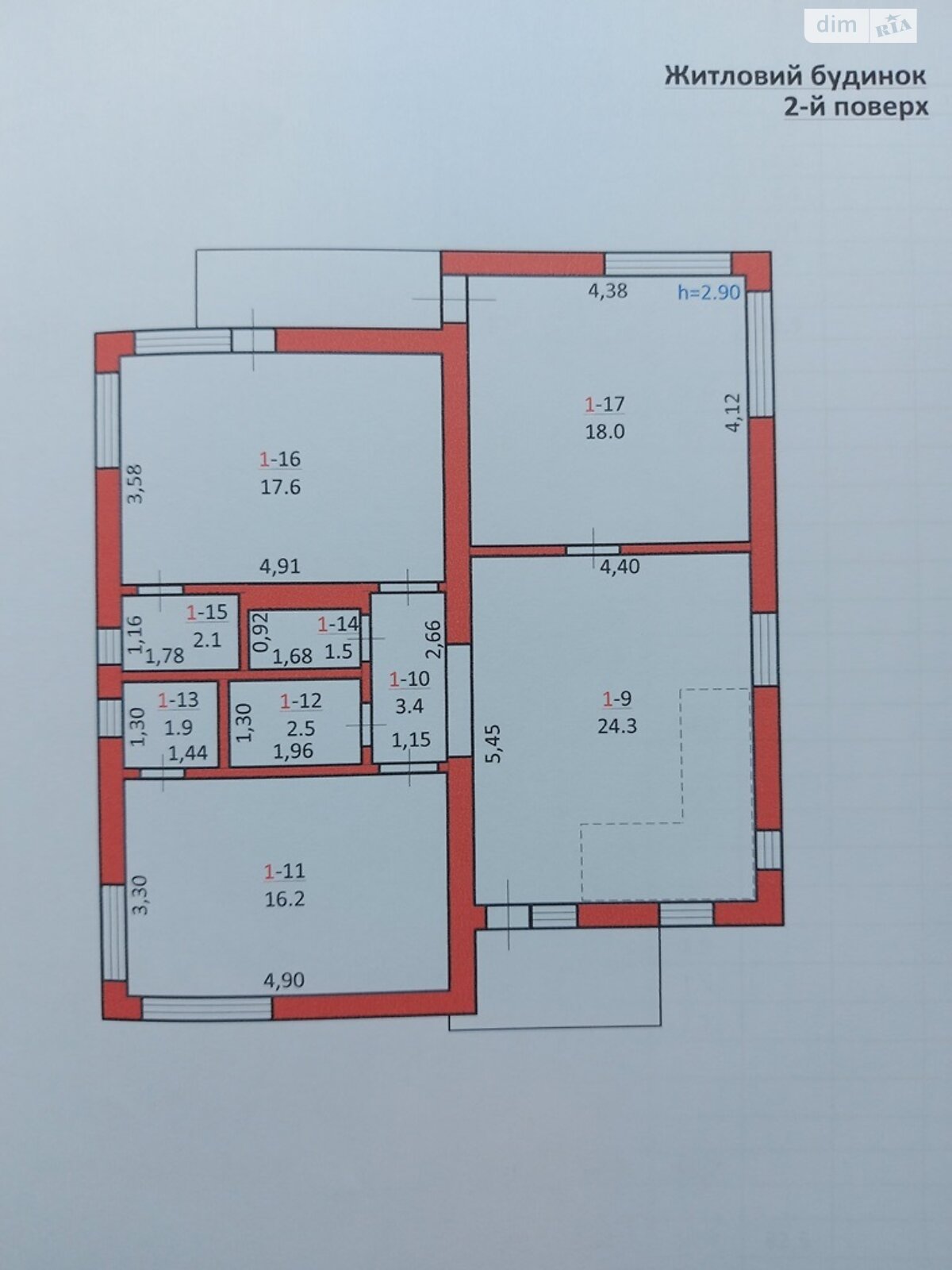 двоповерховий будинок з гаражем, 180 кв. м, цегла. Продаж у Добрівлянах фото 1