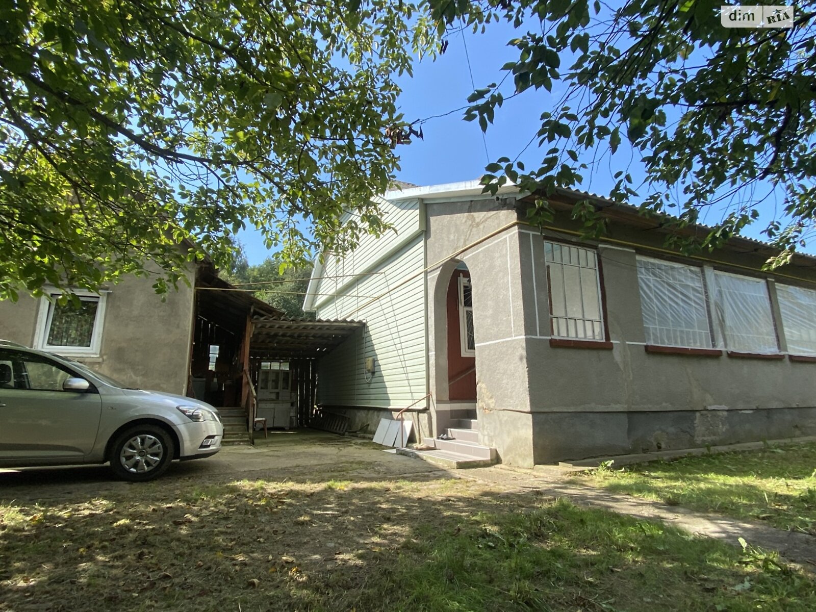 одноэтажный дом с верандой, 79.6 кв. м, дерево и кирпич. Продажа в Добромиле фото 1 одноэтажный дом с верандой, 79.6 кв. м, дерево и кирпич. Продажа в Добромиле фото 1