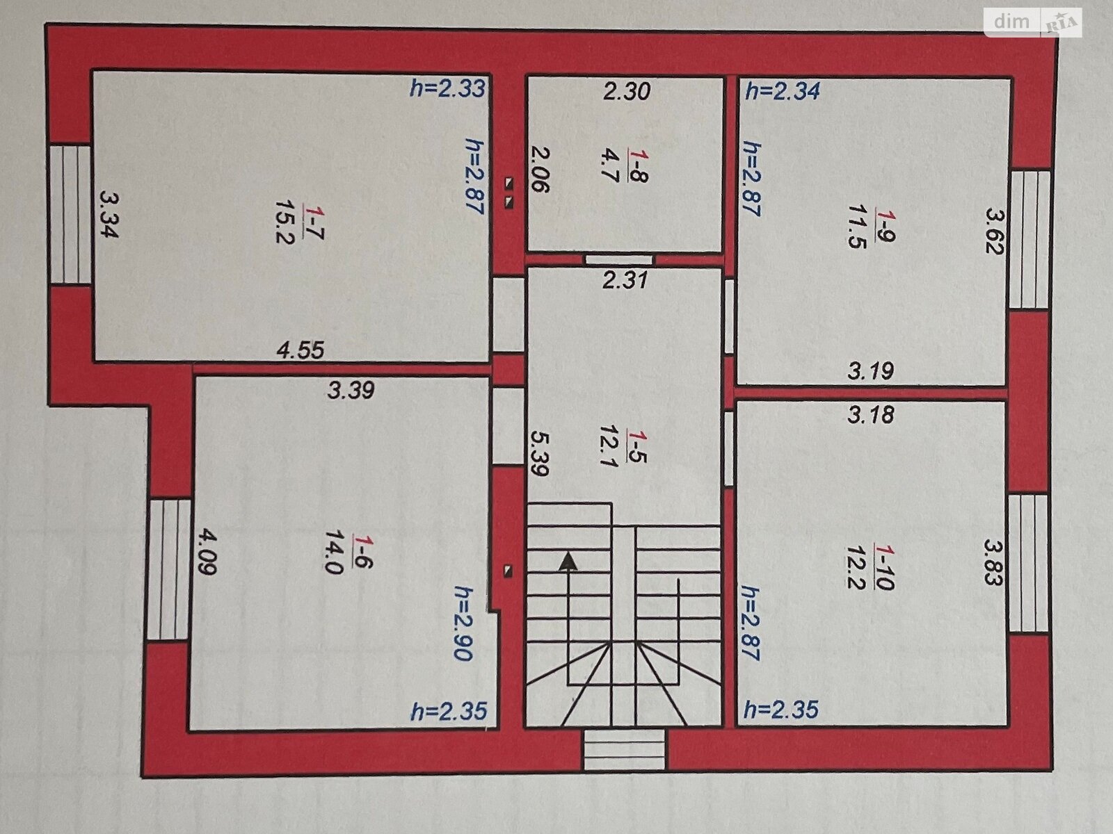 двоповерховий будинок, 143 кв. м, цегла. Продаж у Добрянах фото 1