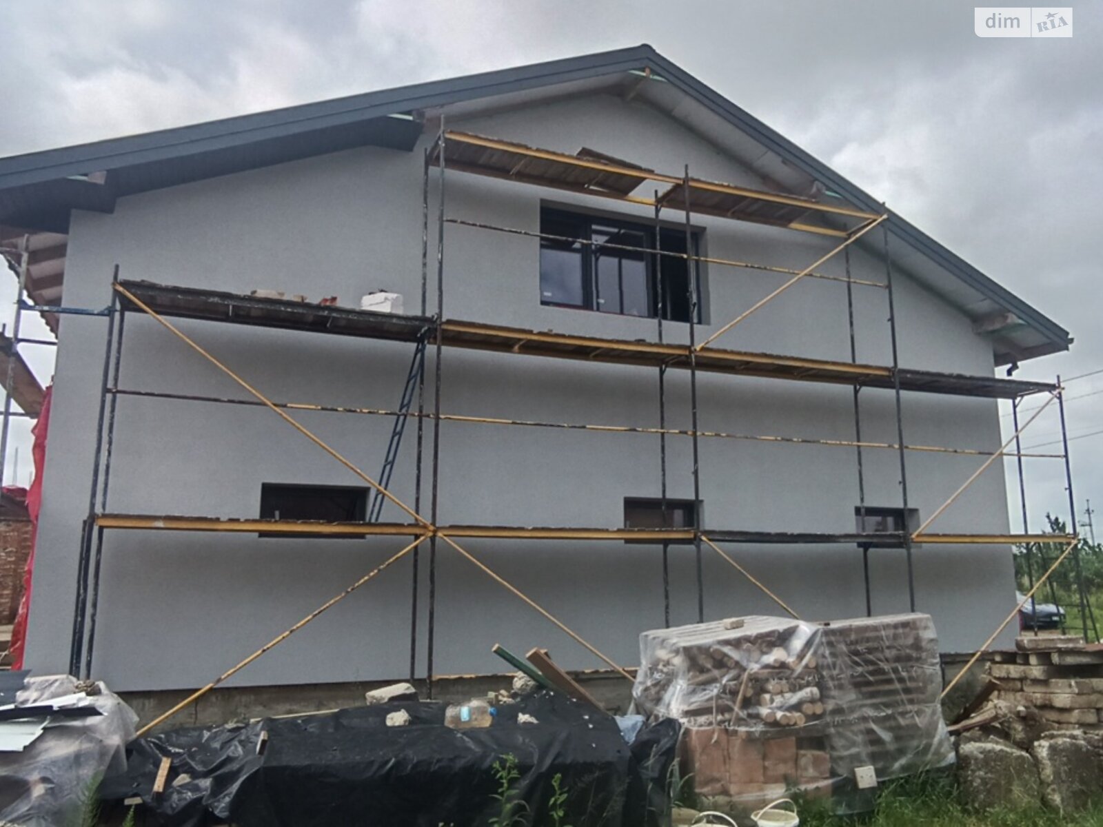 двухэтажный дом с гаражом, 240 кв. м, газобетон. Продажа в Добрянах фото 1 двухэтажный дом с гаражом, 240 кв. м, газобетон. Продажа в Добрянах фото 1