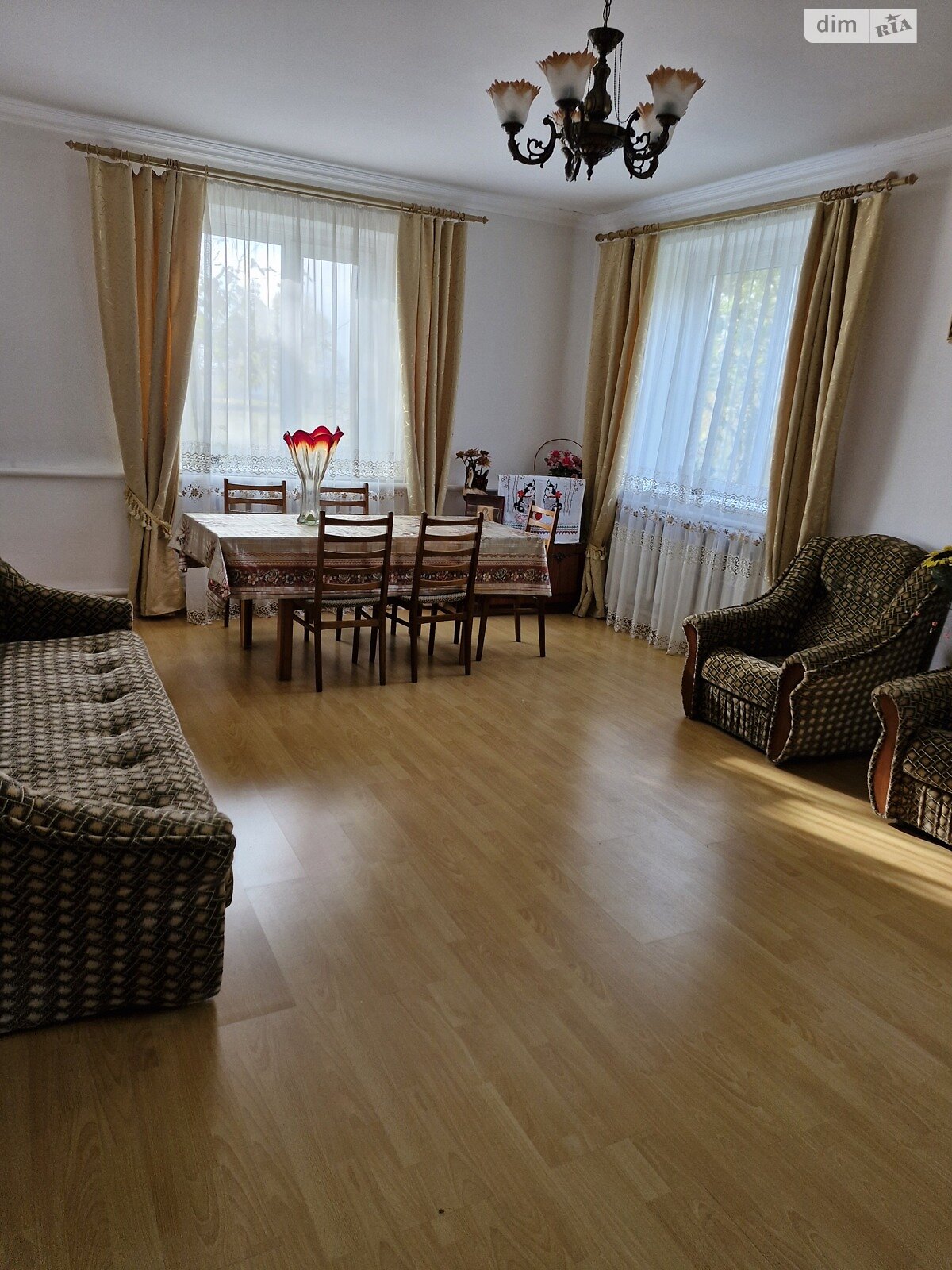 одноповерховий будинок з верандою, 126 кв. м, кирпич. Продаж у Добрятині фото 1 одноповерховий будинок з верандою, 126 кв. м, кирпич. Продаж у Добрятині фото 1