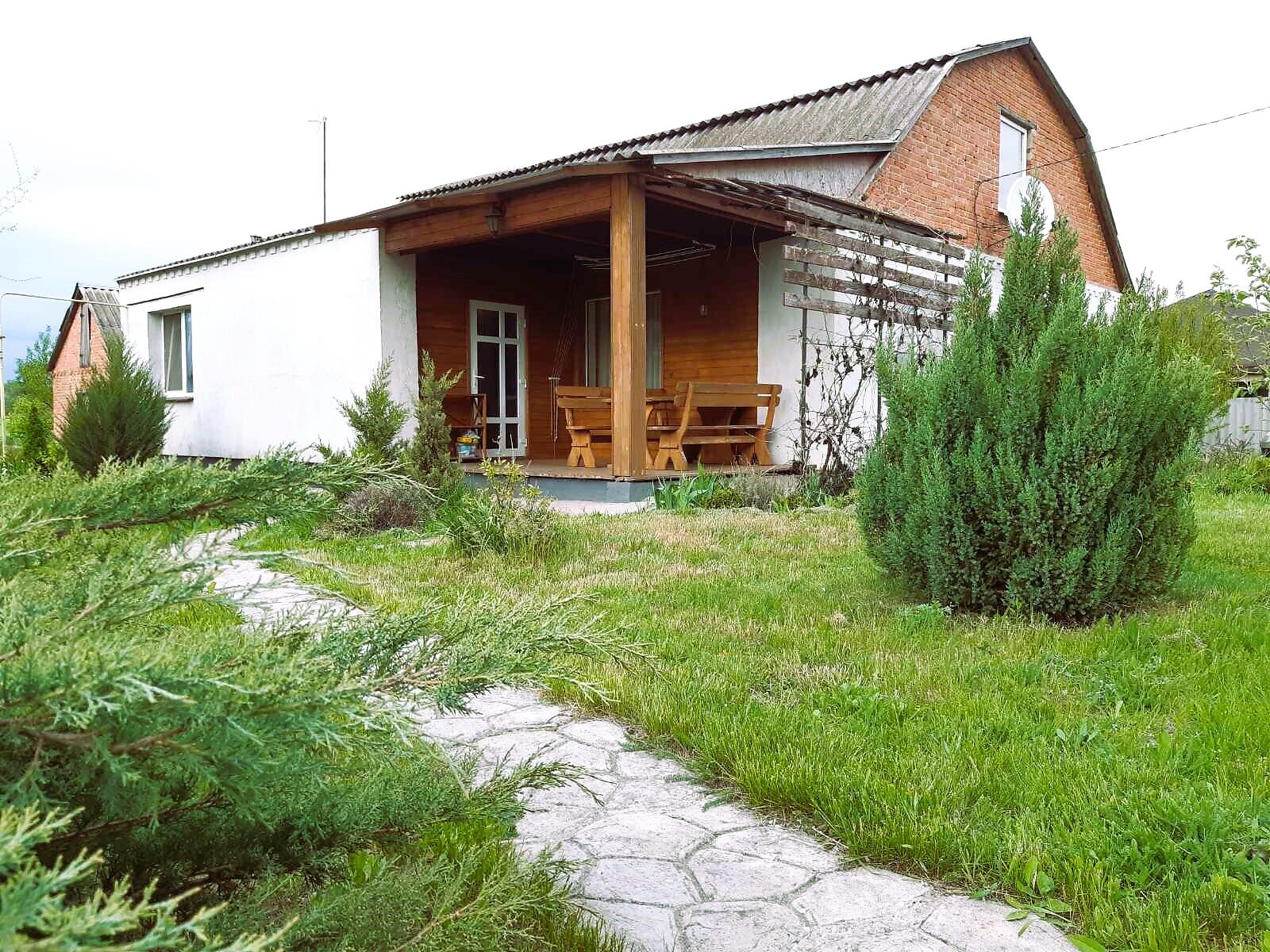 одноэтажный дом с отоплением, 106.1 кв. м, кирпич. Продажа в Долине фото 1 одноэтажный дом с отоплением, 106.1 кв. м, кирпич. Продажа в Долине фото 1