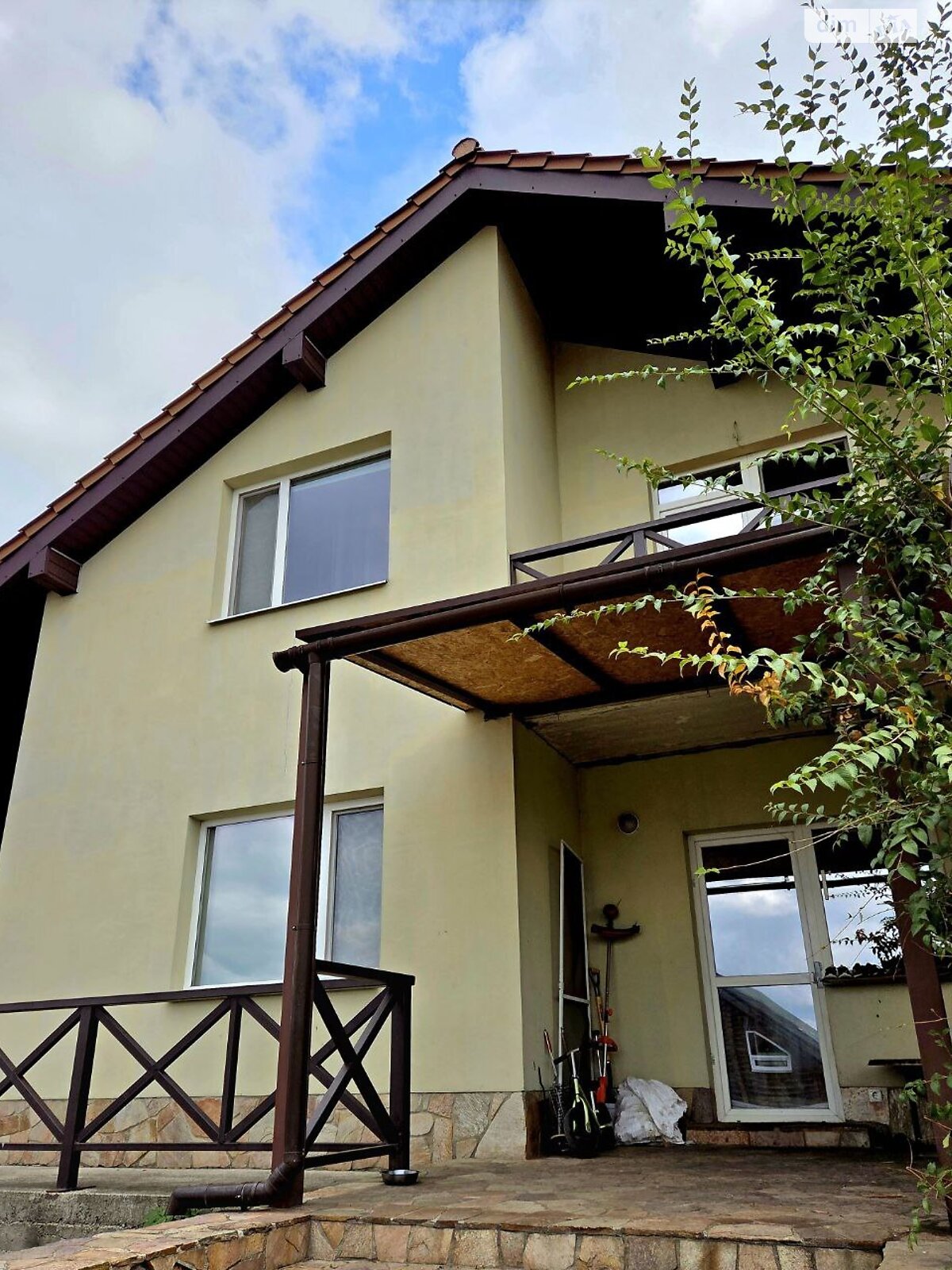 двоповерховий будинок з верандою, 152.2 кв. м, газобетон. Продаж у Дорогому фото 1 двоповерховий будинок з верандою, 152.2 кв. м, газобетон. Продаж у Дорогому фото 1