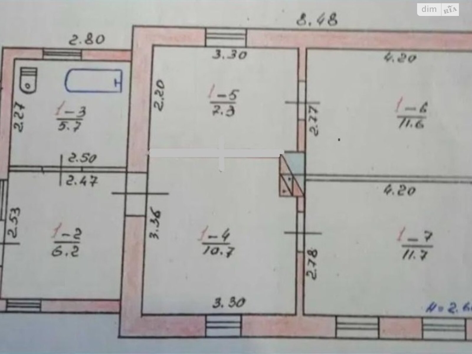 одноповерховий будинок з верандою, 56 кв. м, цегла. Продаж у Довжику фото 1 одноповерховий будинок з верандою, 56 кв. м, цегла. Продаж у Довжику фото 1