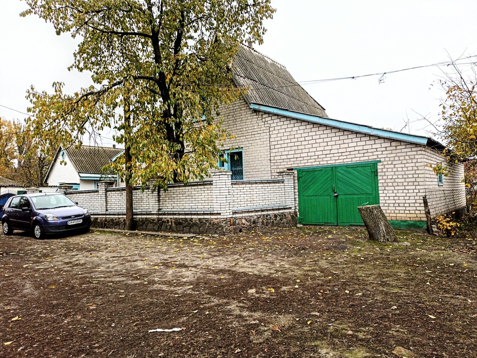 двухэтажный дом с гаражом, 65 кв. м, кирпич. Продажа в Драбове фото 1 двухэтажный дом с гаражом, 65 кв. м, кирпич. Продажа в Драбове фото 1
