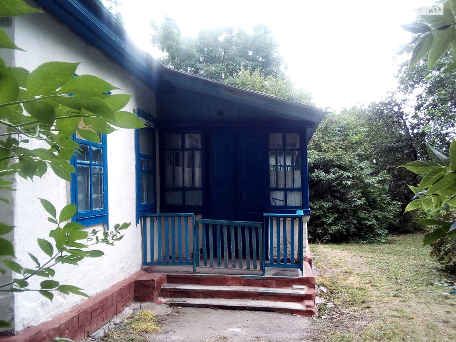 одноэтажный дом с верандой, 45.6 кв. м, дерево и кирпич. Продажа в Драбове фото 1 одноэтажный дом с верандой, 45.6 кв. м, дерево и кирпич. Продажа в Драбове фото 1