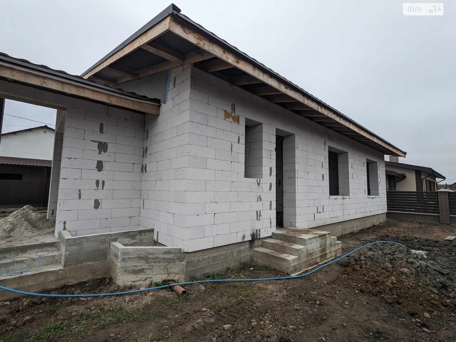 одноповерховий будинок, 138.1 кв. м, газобетон. Продаж у Драгомирчанах фото 1