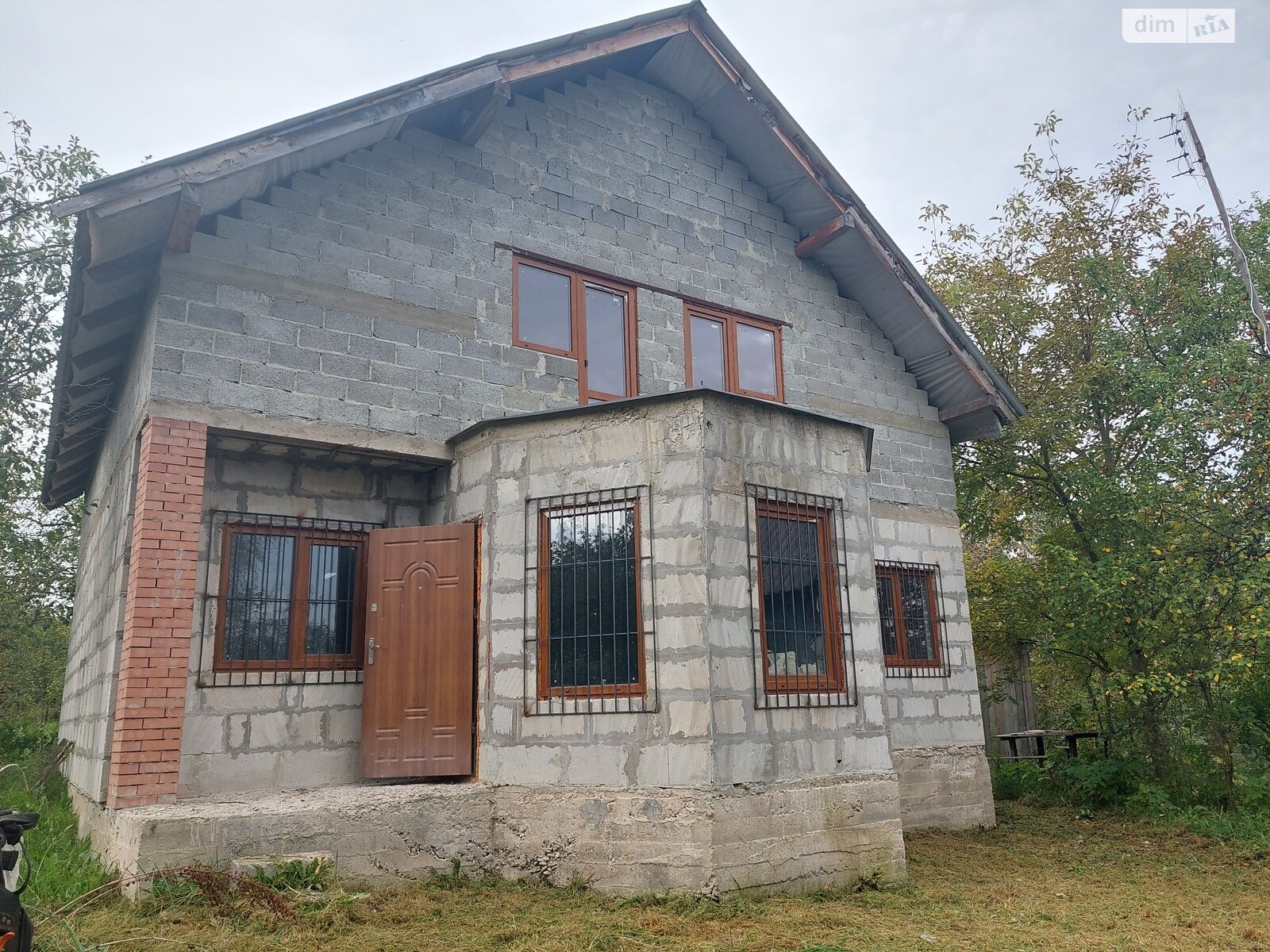 двухэтажный дом с отоплением, 170 кв. м, пенобетон. Продажа в Дрогобыче район Дрогобыч фото 1