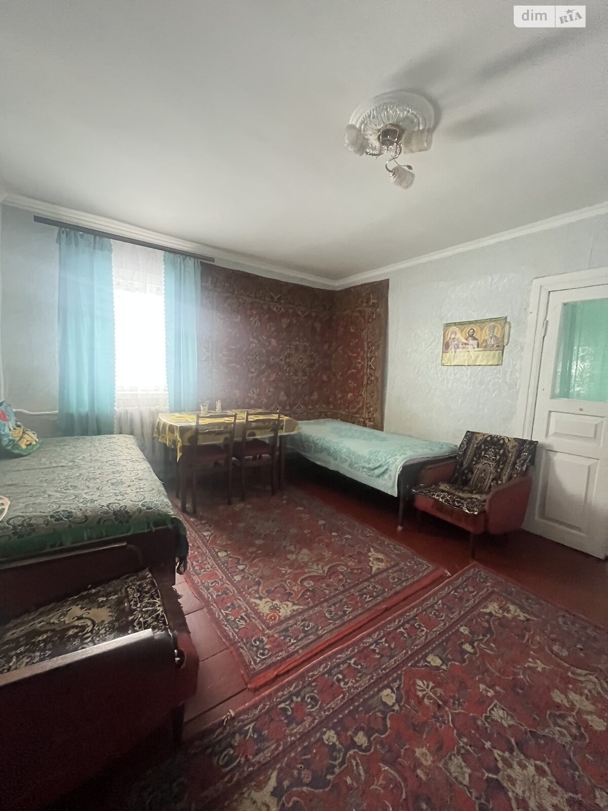 одноэтажный дом, 76.9 кв. м, дерево и кирпич. Продажа в Дружне фото 1