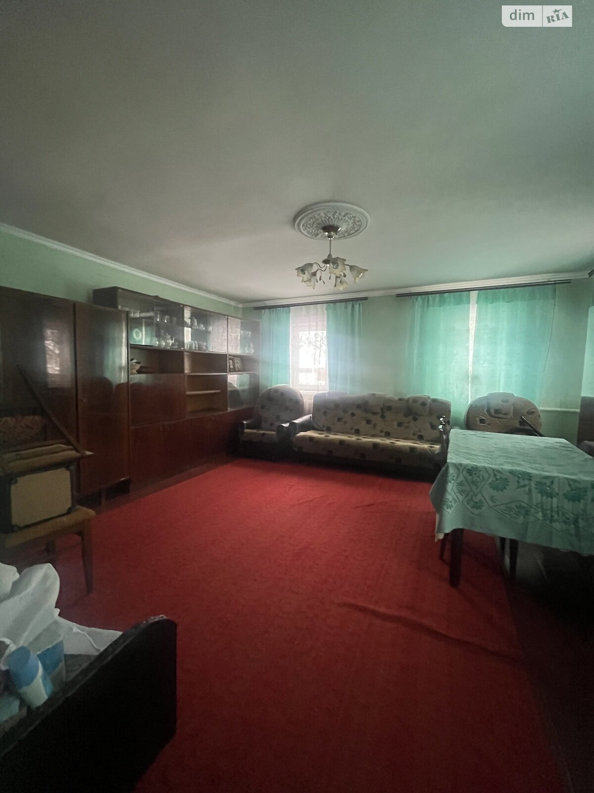 одноэтажный дом, 76.9 кв. м, дерево и кирпич. Продажа в Дружне фото 1