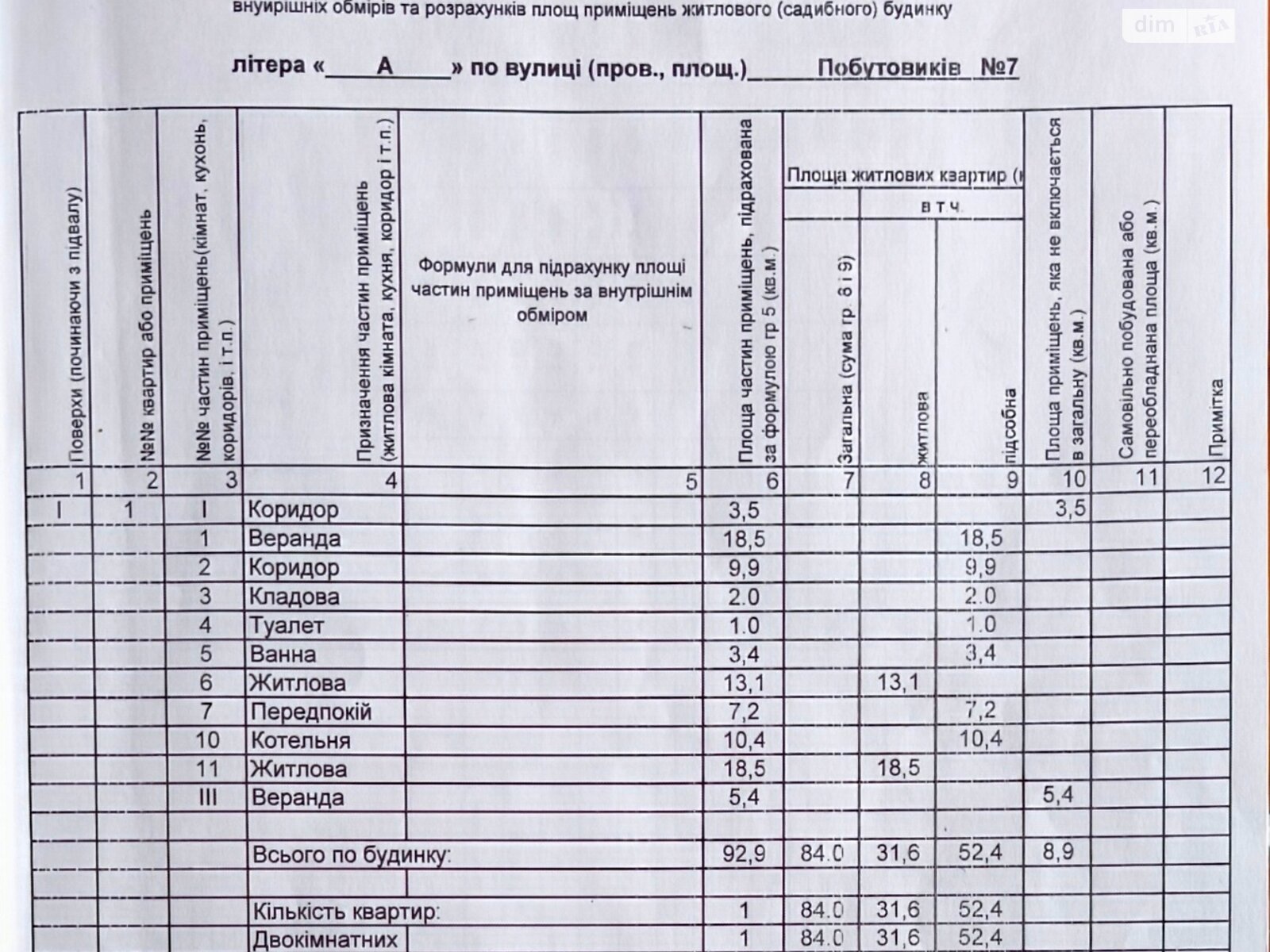 одноэтажный дом с верандой, 92.9 кв. м, кирпич. Продажа в Бородянке фото 1 одноэтажный дом с верандой, 92.9 кв. м, кирпич. Продажа в Бородянке фото 1