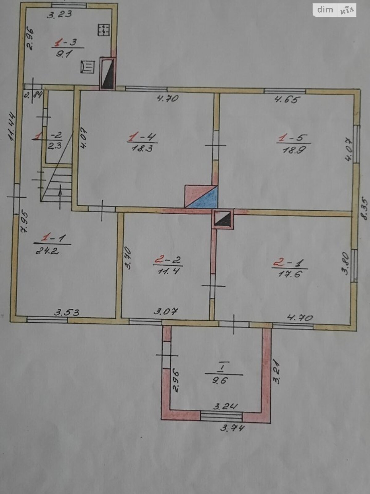 многоэтажный дом с отоплением, 136 кв. м, кирпич. Продажа в Дубно район Дубно фото 1