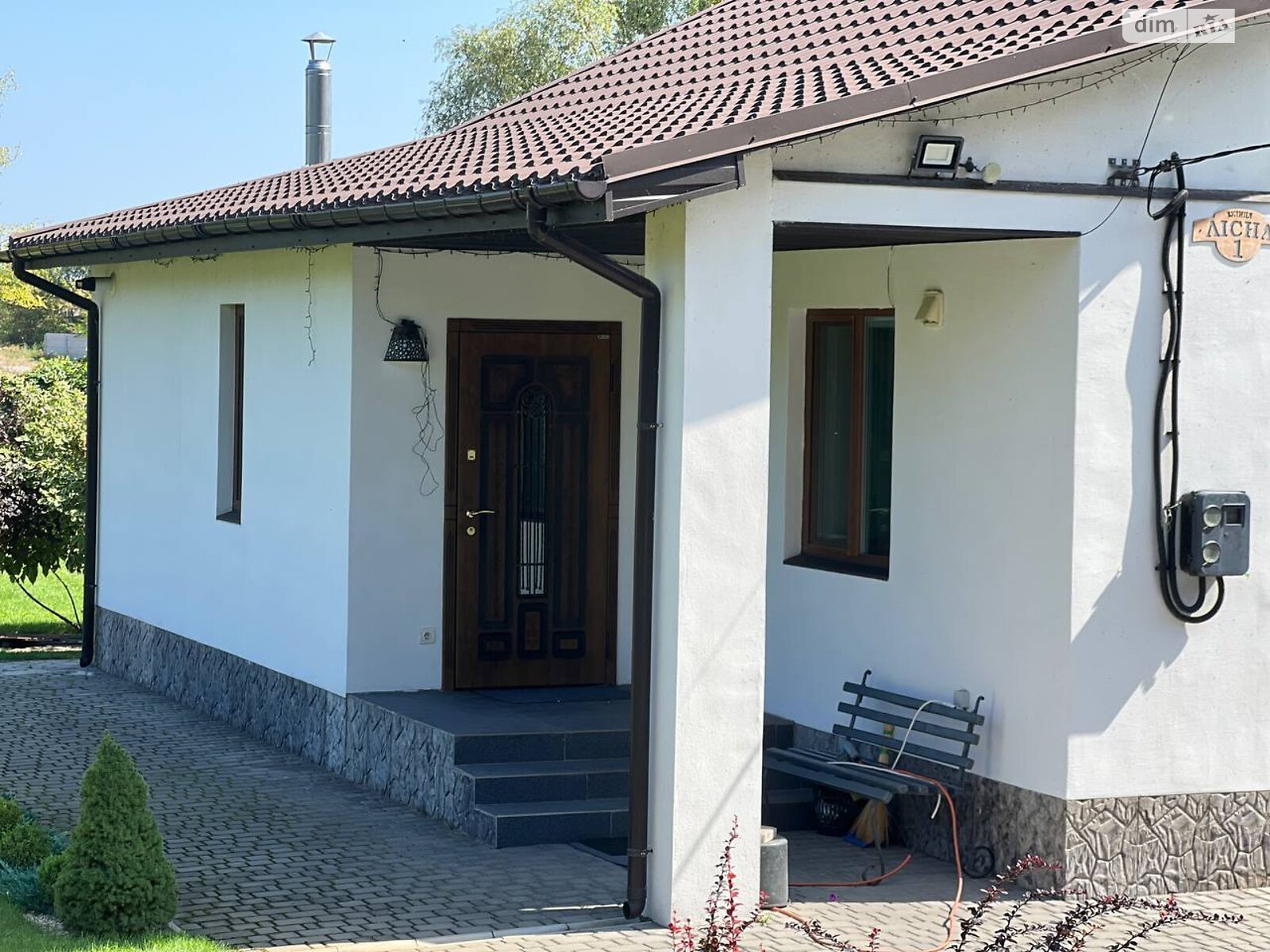 одноповерховий будинок з опаленням, 96 кв. м, газобетон. Продаж у Думанцях фото 1