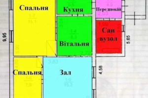одноповерховий будинок, 62 кв. м, кирпич. Продаж у Димері фото 2