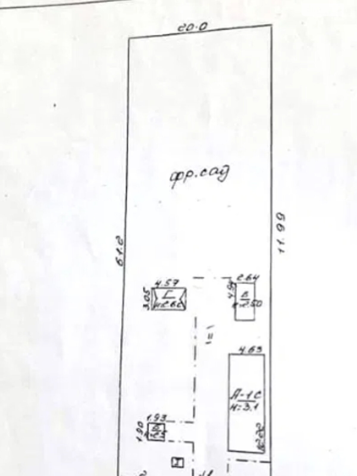 одноповерховий будинок, 44 кв. м, ракушечник (ракушняк). Продаж у Єгорівці фото 1