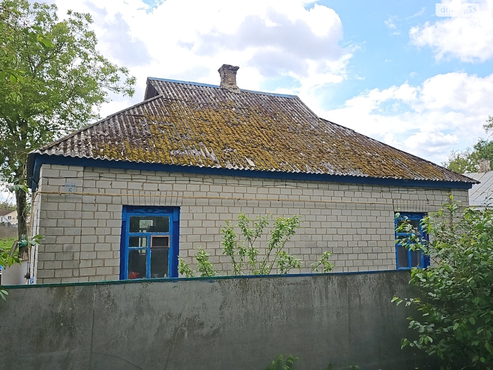 одноэтажный дом с верандой, 76 кв. м, дерево и кирпич. Продажа в Ерковцы фото 1 одноэтажный дом с верандой, 76 кв. м, дерево и кирпич. Продажа в Ерковцы фото 1