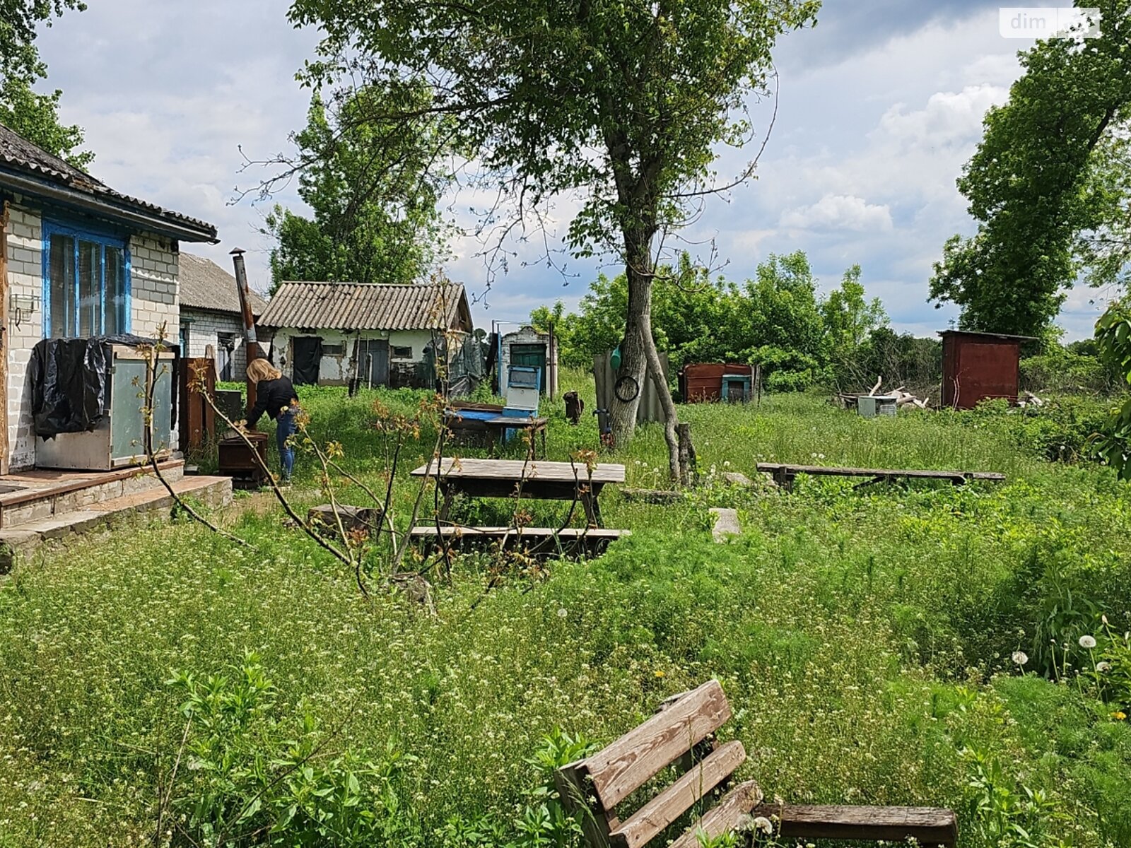 одноэтажный дом с верандой, 76 кв. м, дерево и кирпич. Продажа в Ерковцы фото 1 одноэтажный дом с верандой, 76 кв. м, дерево и кирпич. Продажа в Ерковцы фото 1