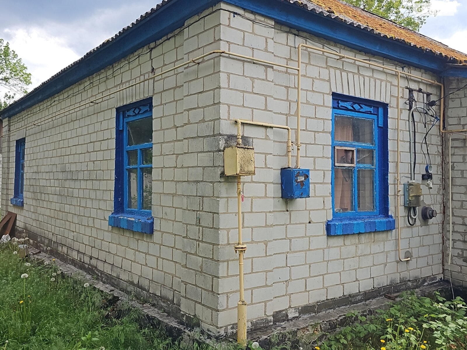 одноэтажный дом с верандой, 76 кв. м, дерево и кирпич. Продажа в Ерковцы фото 1 одноэтажный дом с верандой, 76 кв. м, дерево и кирпич. Продажа в Ерковцы фото 1