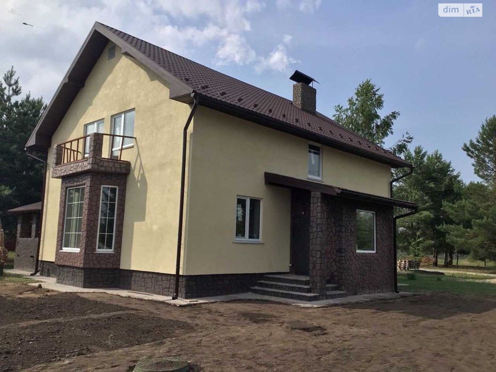 двухэтажный дом, 230 кв. м, керамический блок. Продажа в Евминке фото 1