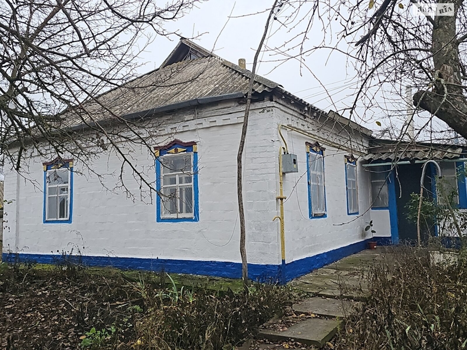 одноповерховий будинок з верандою, 61.5 кв. м, глинобитний. Продаж у Фарбованому фото 1