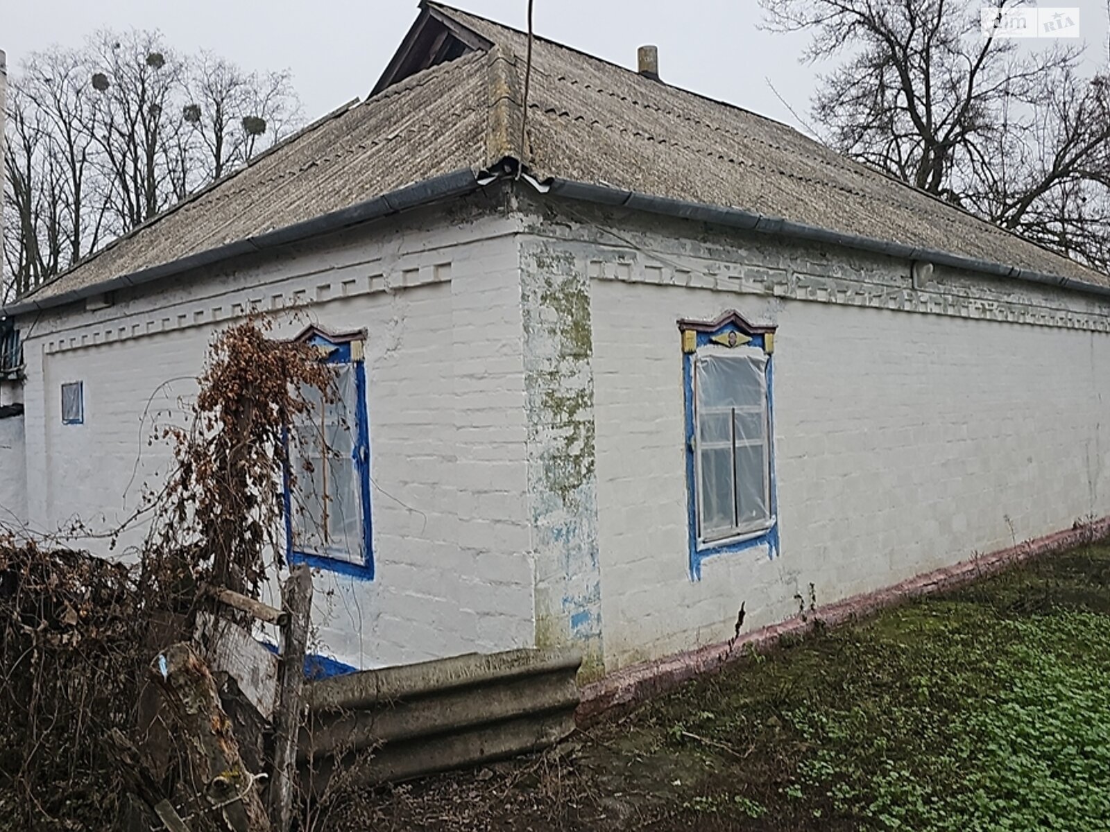 одноповерховий будинок з верандою, 61.5 кв. м, глинобитний. Продаж у Фарбованому фото 1