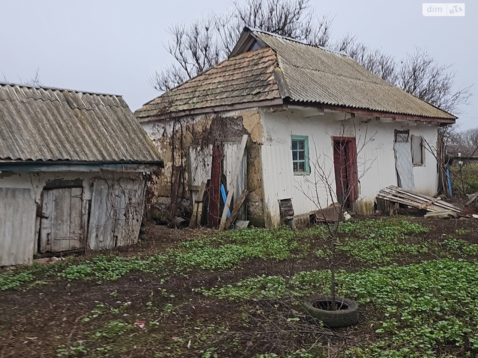 одноповерховий будинок з верандою, 61.5 кв. м, глинобитний. Продаж у Фарбованому фото 1