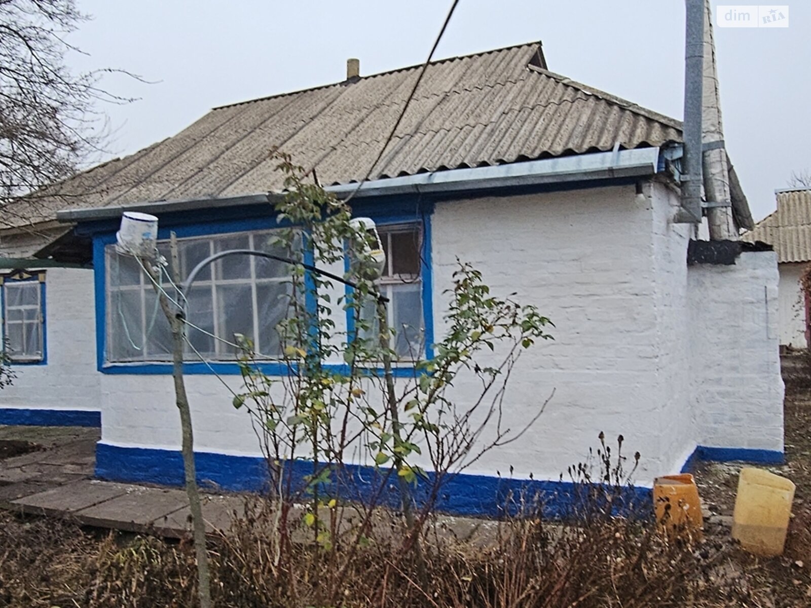 одноповерховий будинок з верандою, 61.5 кв. м, глинобитний. Продаж у Фарбованому фото 1