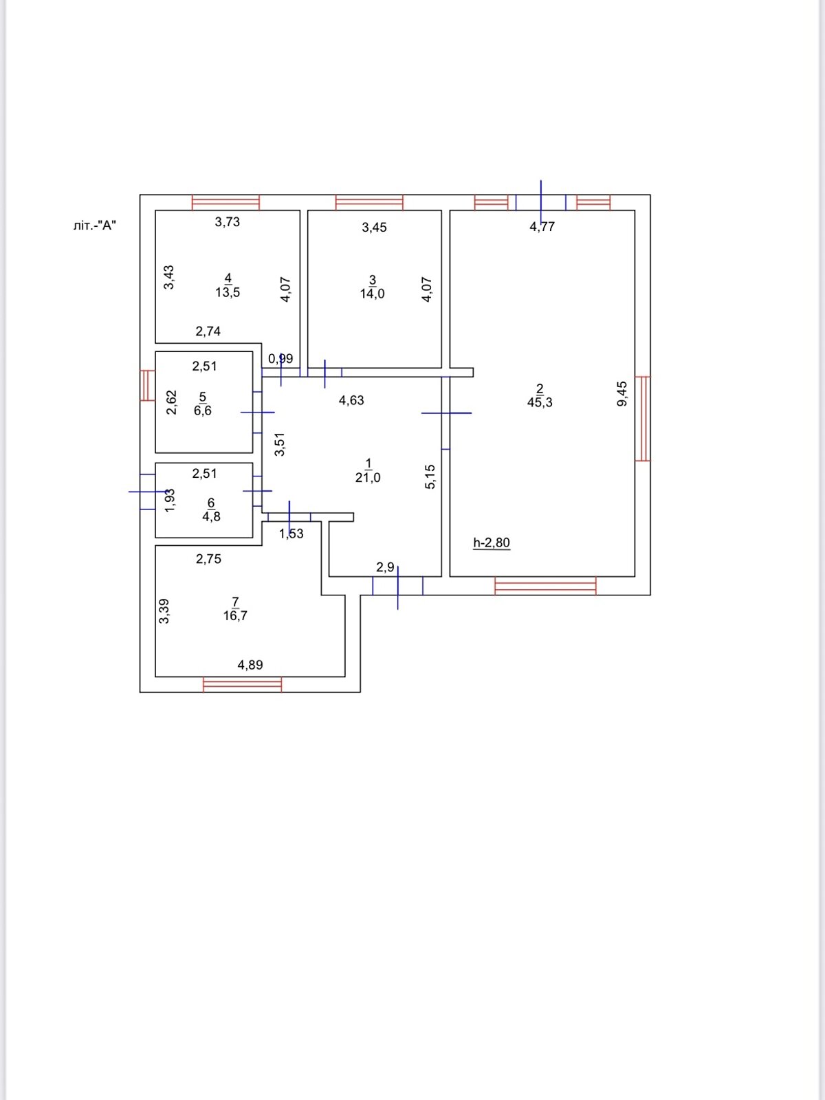 одноповерховий будинок з гаражем, 150 кв. м, газобетон. Продаж у Фонтанці фото 1 одноповерховий будинок з гаражем, 150 кв. м, газобетон. Продаж у Фонтанці фото 1