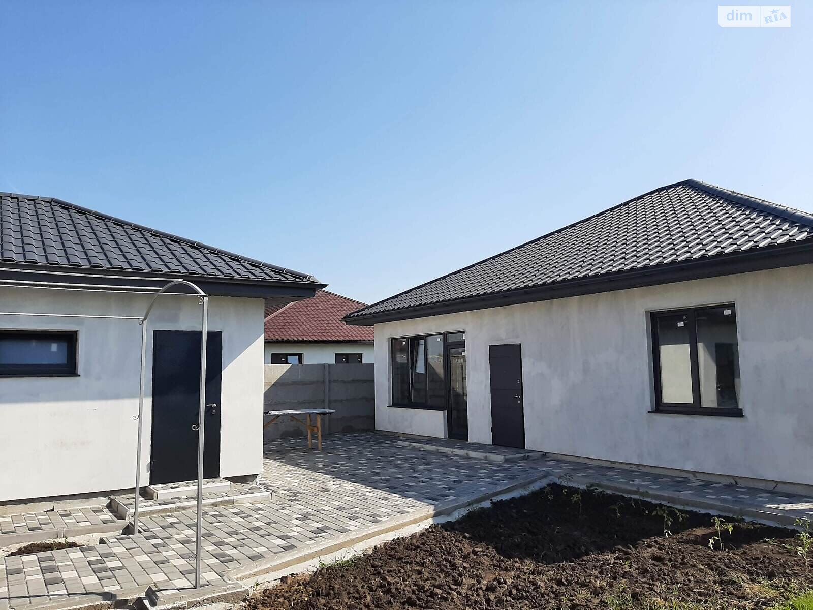 одноповерховий будинок з гаражем, 100 кв. м, газобетон. Продаж у Фонтанці фото 1 одноповерховий будинок з гаражем, 100 кв. м, газобетон. Продаж у Фонтанці фото 1