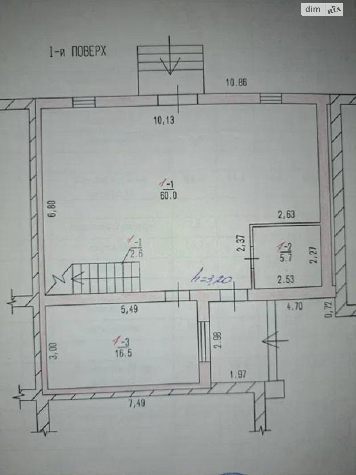 двоповерховий будинок, 160 кв. м, кирпич. Продаж у Фонтанці фото 1