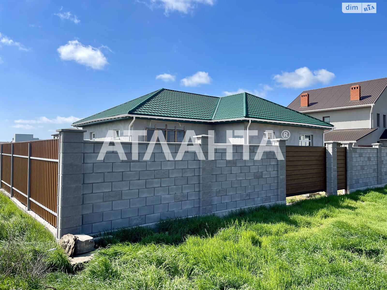 одноэтажный дом, 89.37 кв. м, газобетон. Продажа в Фонтанке фото 1 одноэтажный дом, 89.37 кв. м, газобетон. Продажа в Фонтанке фото 1