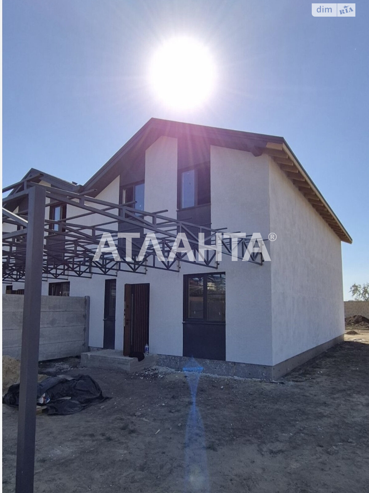 двухэтажный дом, 120 кв. м, газобетон. Продажа в Фонтанке фото 1