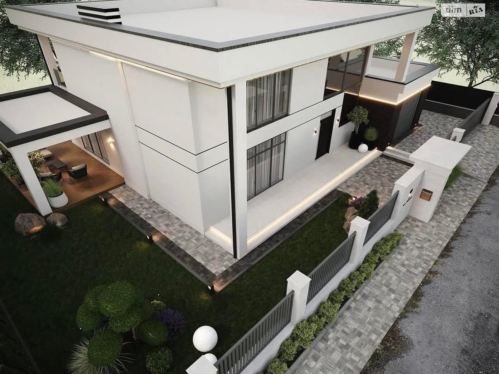 двоповерховий будинок з гаражем, 240 кв. м, кирпич. Продаж у Гаях-Гречинських фото 1