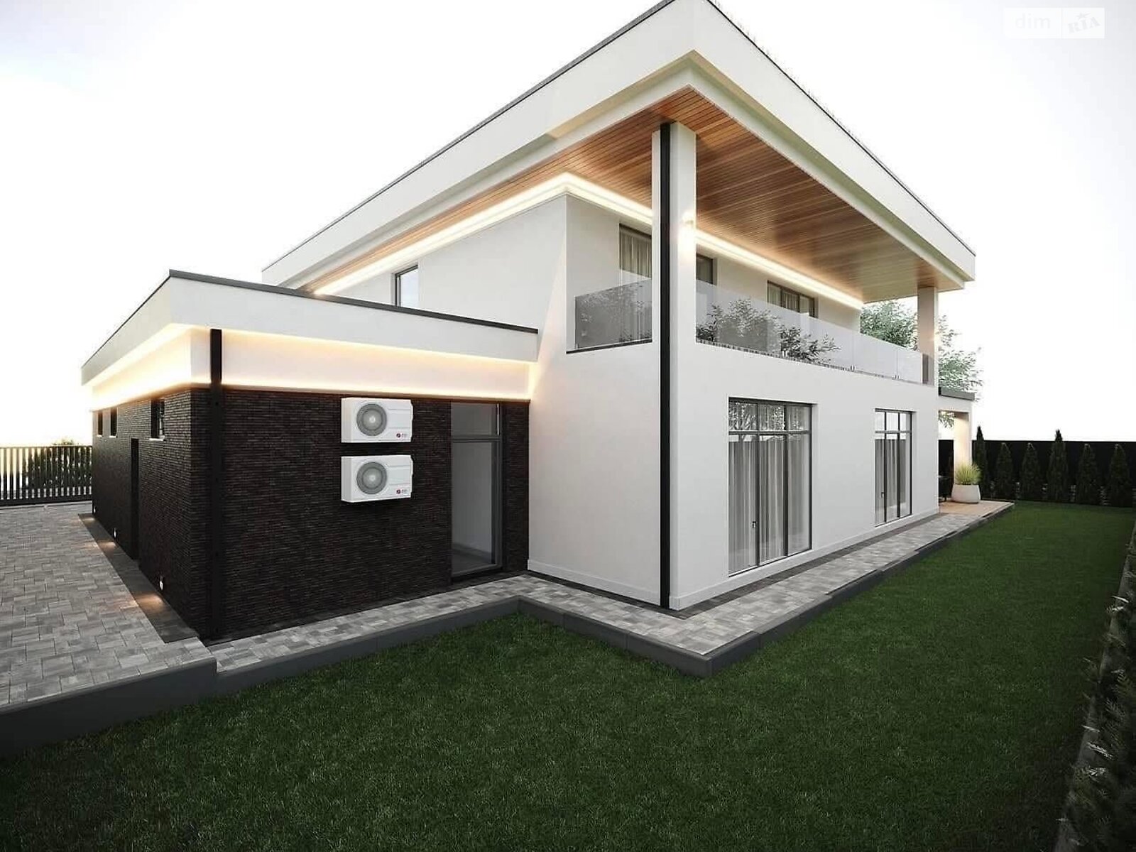 двоповерховий будинок з гаражем, 240 кв. м, кирпич. Продаж у Гаях-Гречинських фото 1