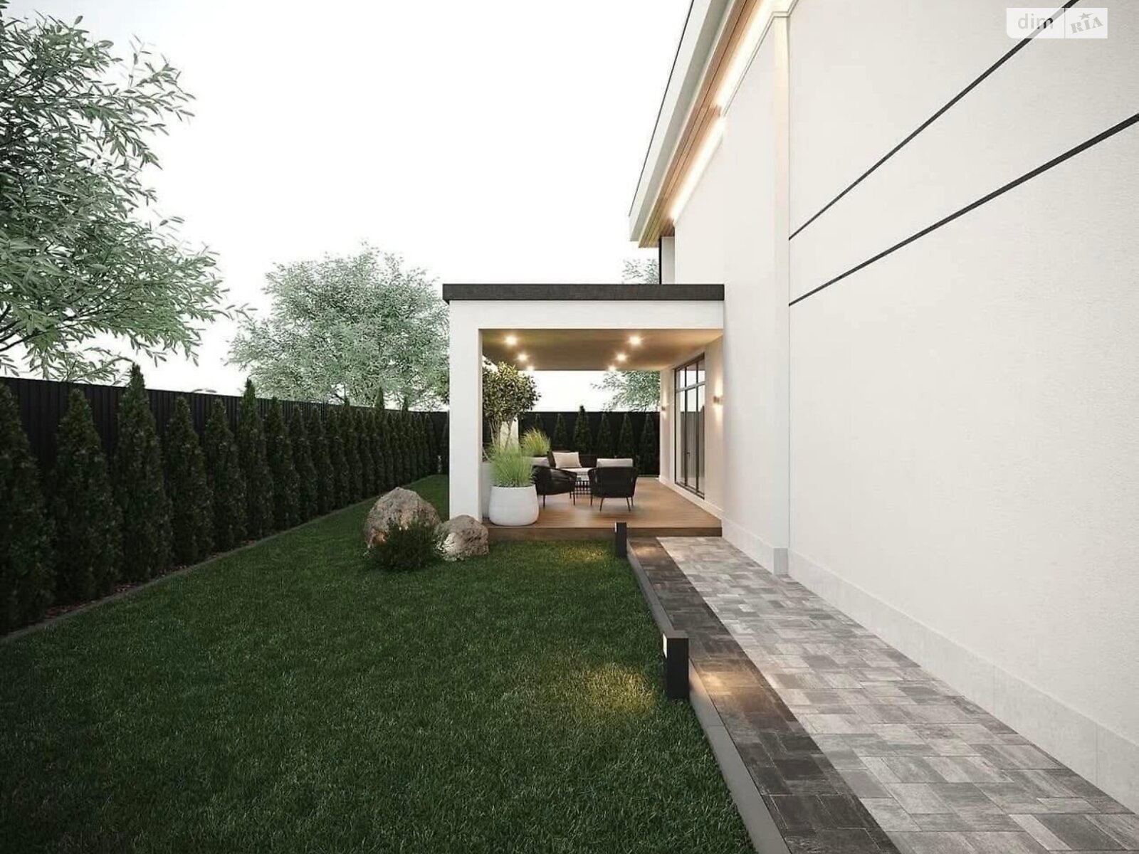 двоповерховий будинок з гаражем, 240 кв. м, кирпич. Продаж у Гаях-Гречинських фото 1