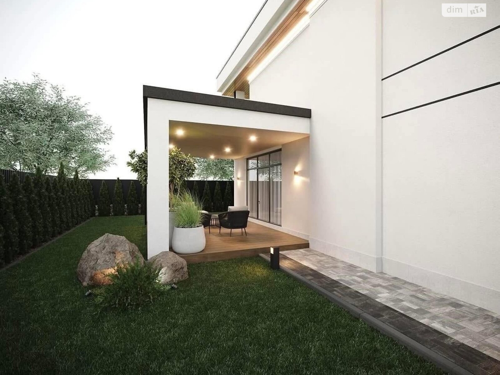 двоповерховий будинок з гаражем, 240 кв. м, кирпич. Продаж у Гаях-Гречинських фото 1