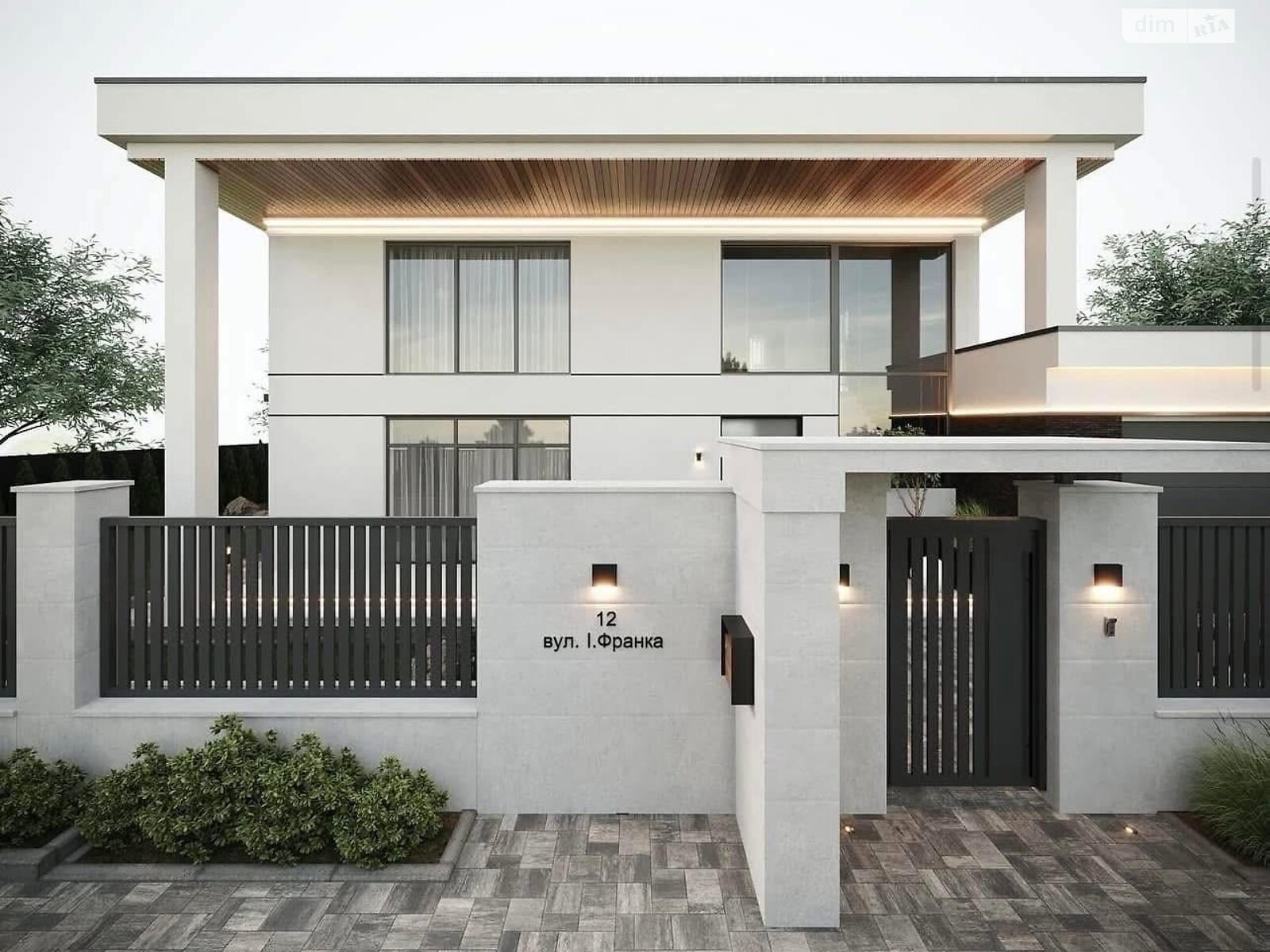 двоповерховий будинок з гаражем, 240 кв. м, кирпич. Продаж у Гаях-Гречинських фото 1