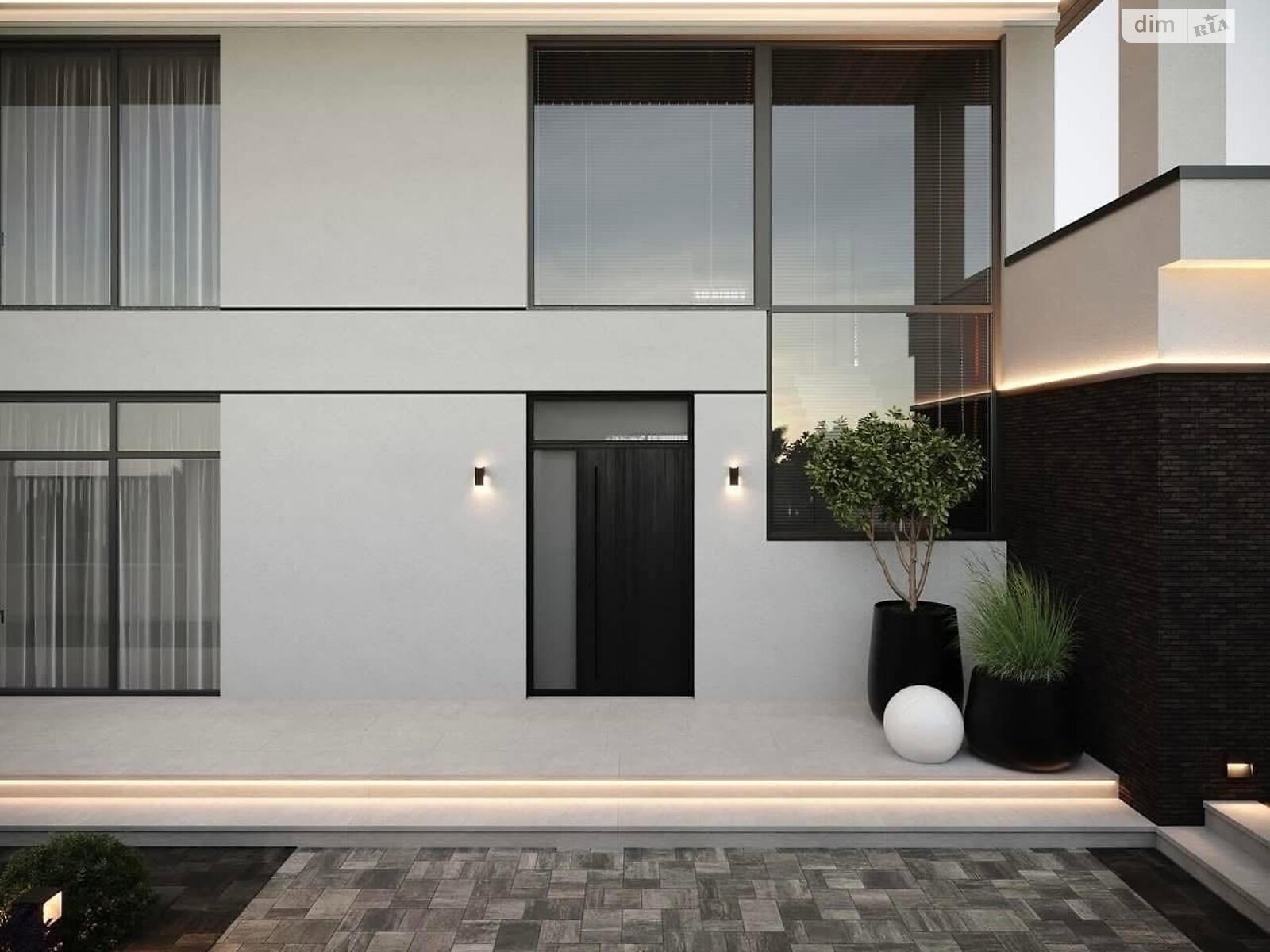 двоповерховий будинок з гаражем, 240 кв. м, кирпич. Продаж у Гаях-Гречинських фото 1