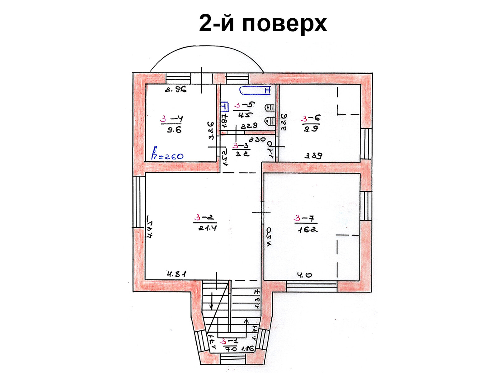 двоповерховий будинок з гаражем, 217 кв. м, кирпич. Продаж у Гаях-Шевченківських фото 1