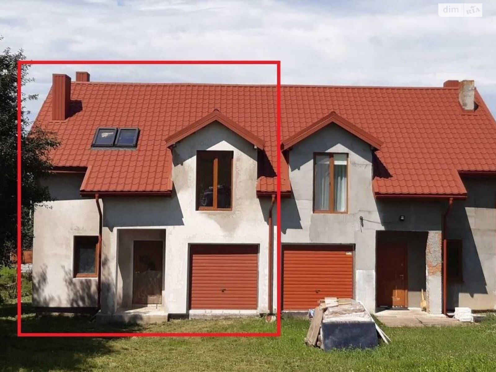 двоповерховий будинок з гаражем, 147 кв. м, газобетон. Продаж у Гамаліївці фото 1 двоповерховий будинок з гаражем, 147 кв. м, газобетон. Продаж у Гамаліївці фото 1