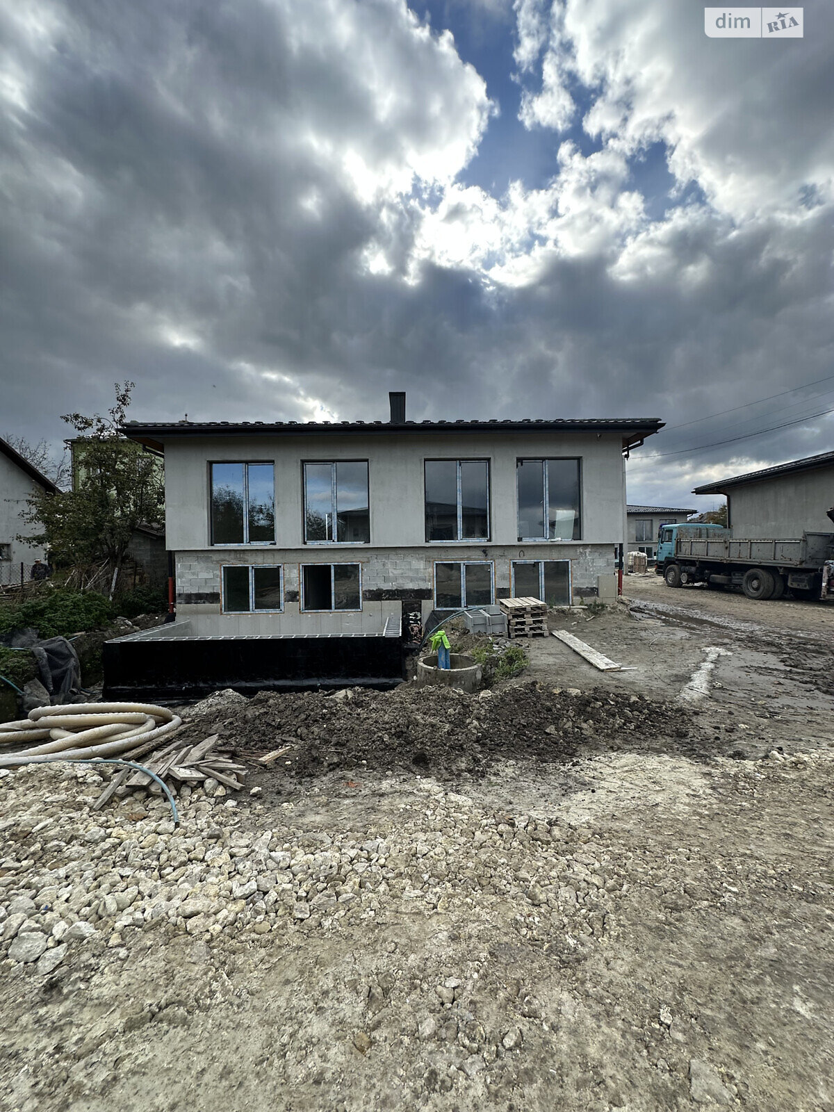 двоповерховий будинок, 100 кв. м, піноблок. Продаж у Гамаліївці фото 1