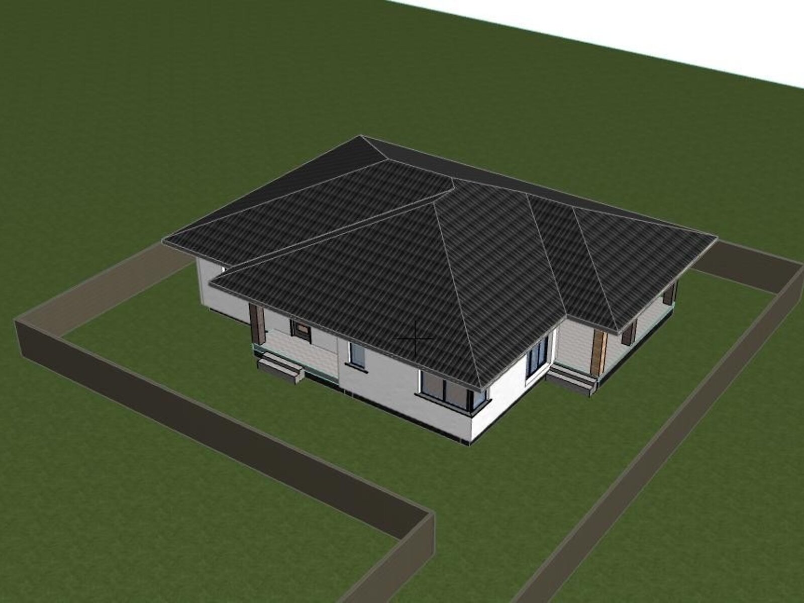 одноповерховий будинок з опаленням, 137 кв. м, цегла. Продаж у Гаразджі фото 1 одноповерховий будинок з опаленням, 137 кв. м, цегла. Продаж у Гаразджі фото 1