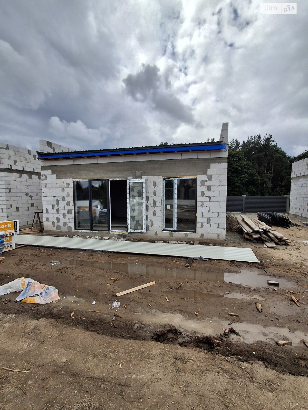 одноэтажный дом с верандой, 75 кв. м, газобетон. Продажа в Гатном фото 1 одноэтажный дом с верандой, 75 кв. м, газобетон. Продажа в Гатном фото 1