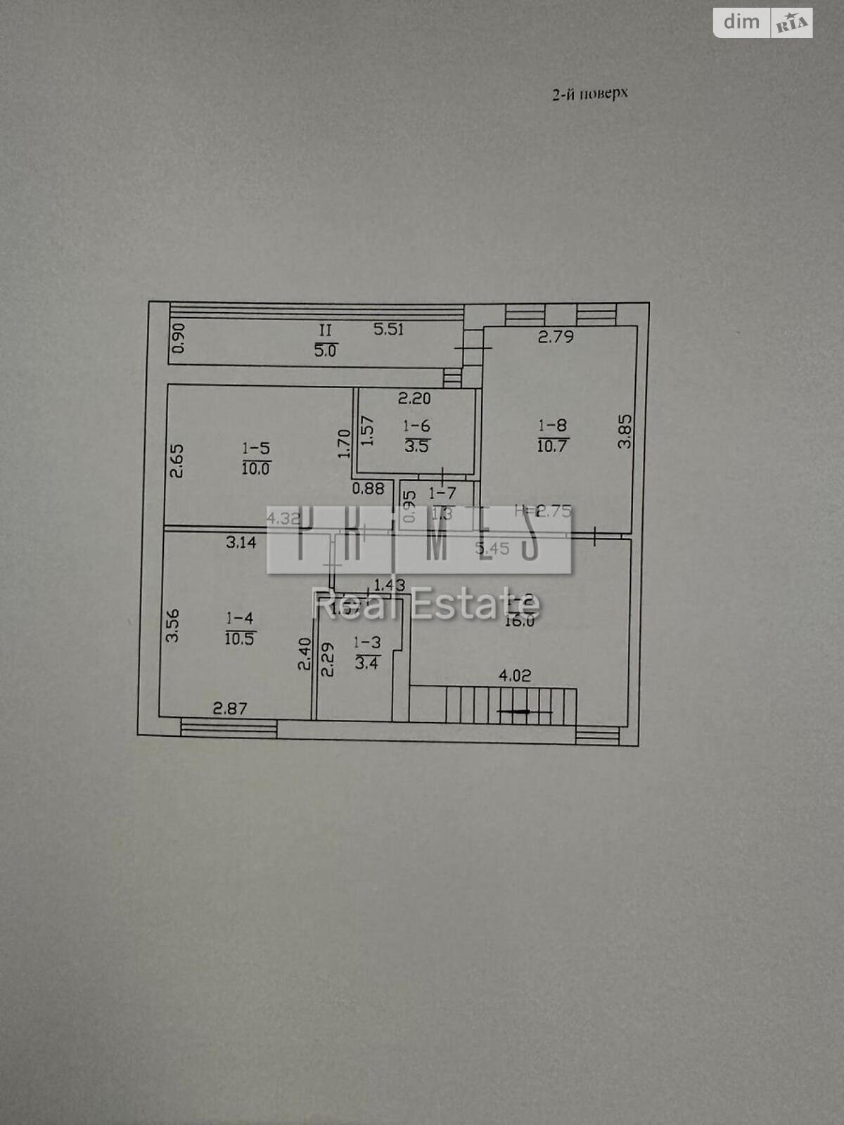 двухэтажный дом, 105 кв. м, кирпич. Продажа в Гатном фото 1