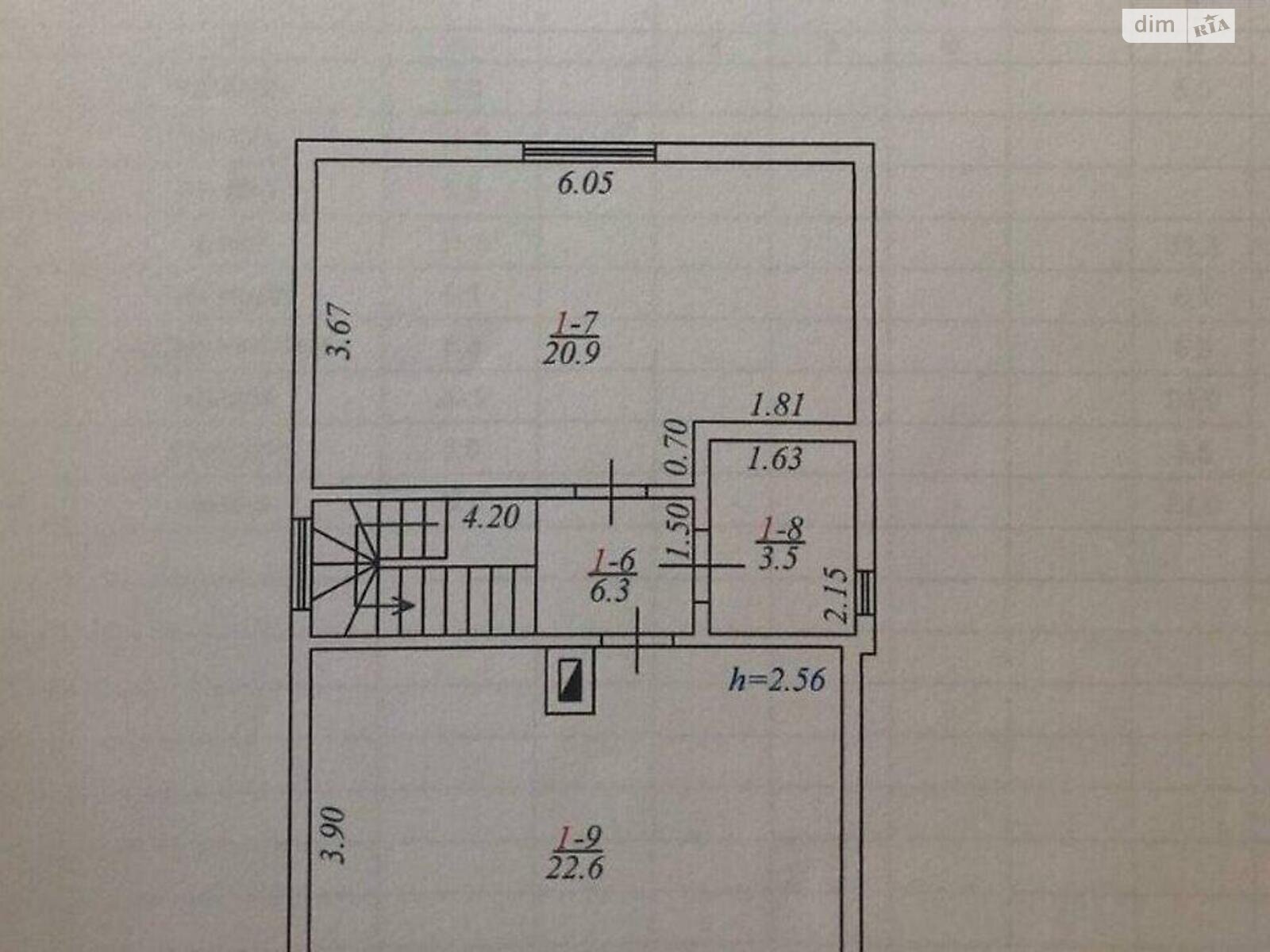 двухэтажный дом, 116 кв. м, пенобетон. Продажа в Гатном фото 1