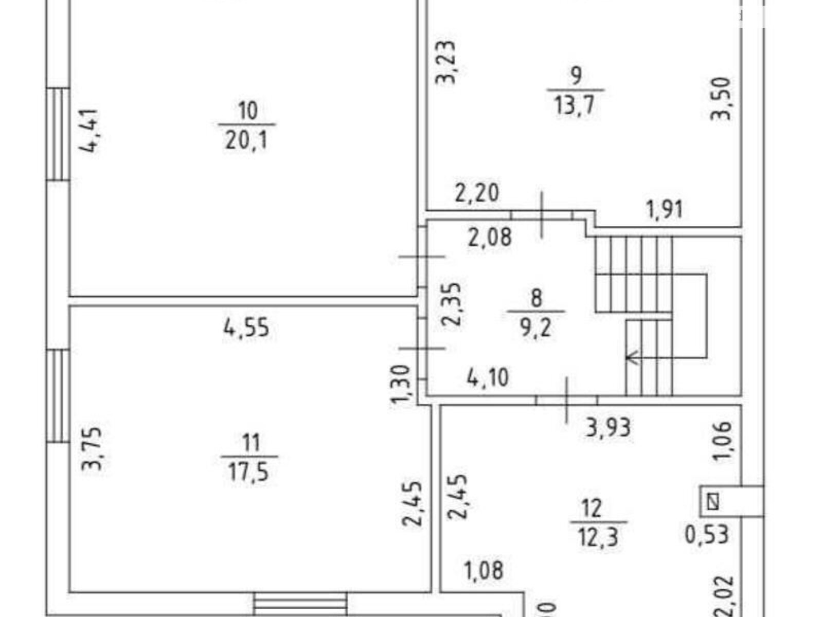 двухэтажный дом, 145 кв. м, кирпич. Продажа в Гатном фото 1