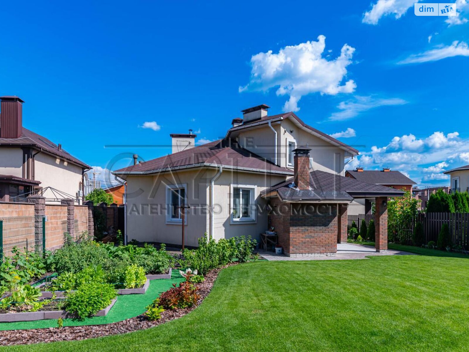 двоповерховий будинок з гаражем, 225 кв. м, цегла. Продаж у Гатне фото 1 двоповерховий будинок з гаражем, 225 кв. м, цегла. Продаж у Гатне фото 1