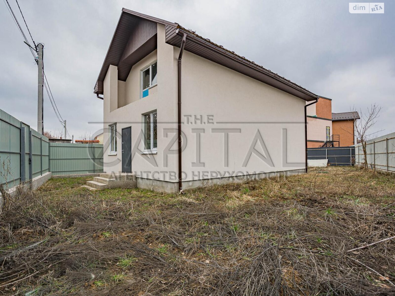 двоповерховий будинок з балконом, 118 кв. м, цегла. Продаж у Гатне фото 1